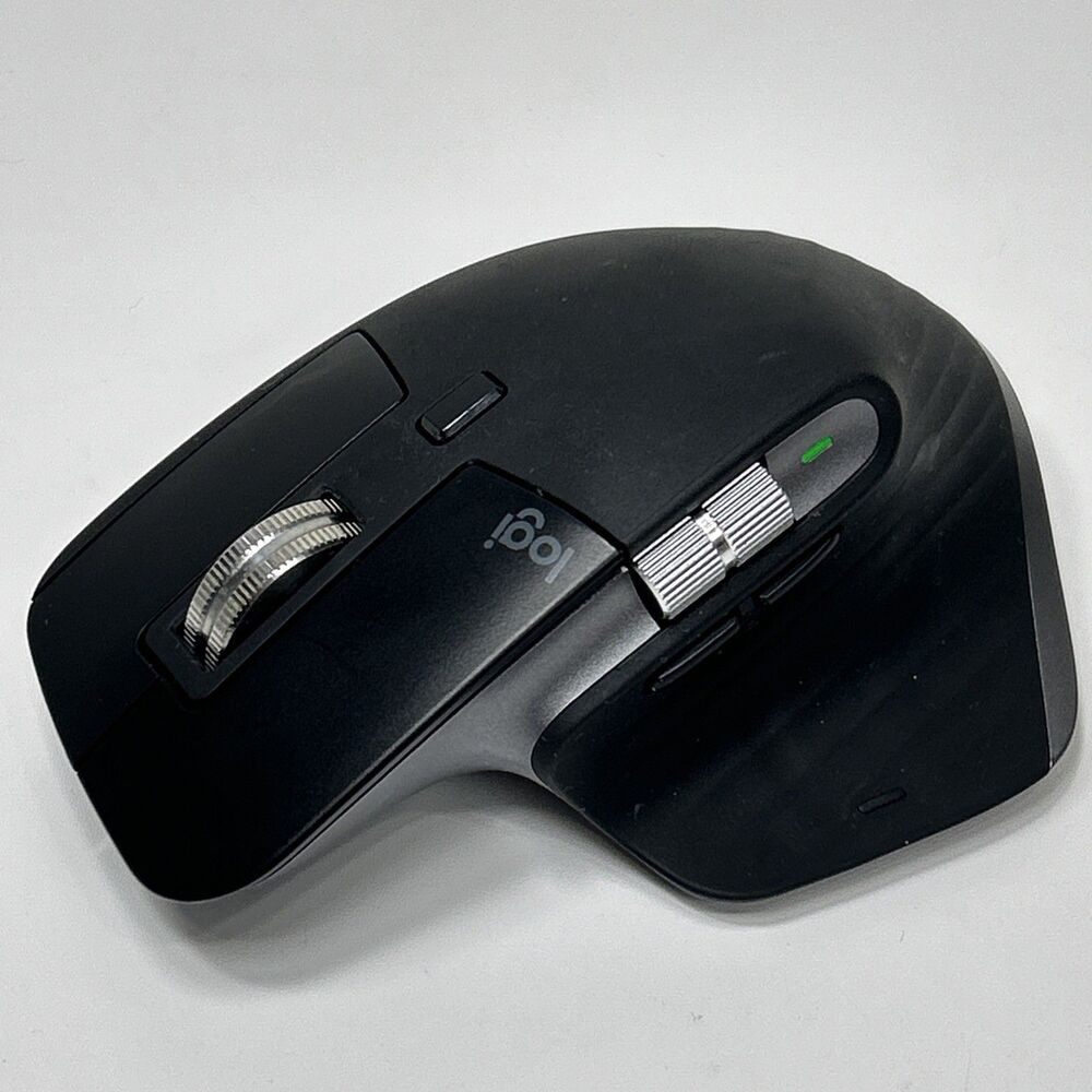 Logitech MX Master 3S Mouse For Mac Black MR0077 Wireless Works READ